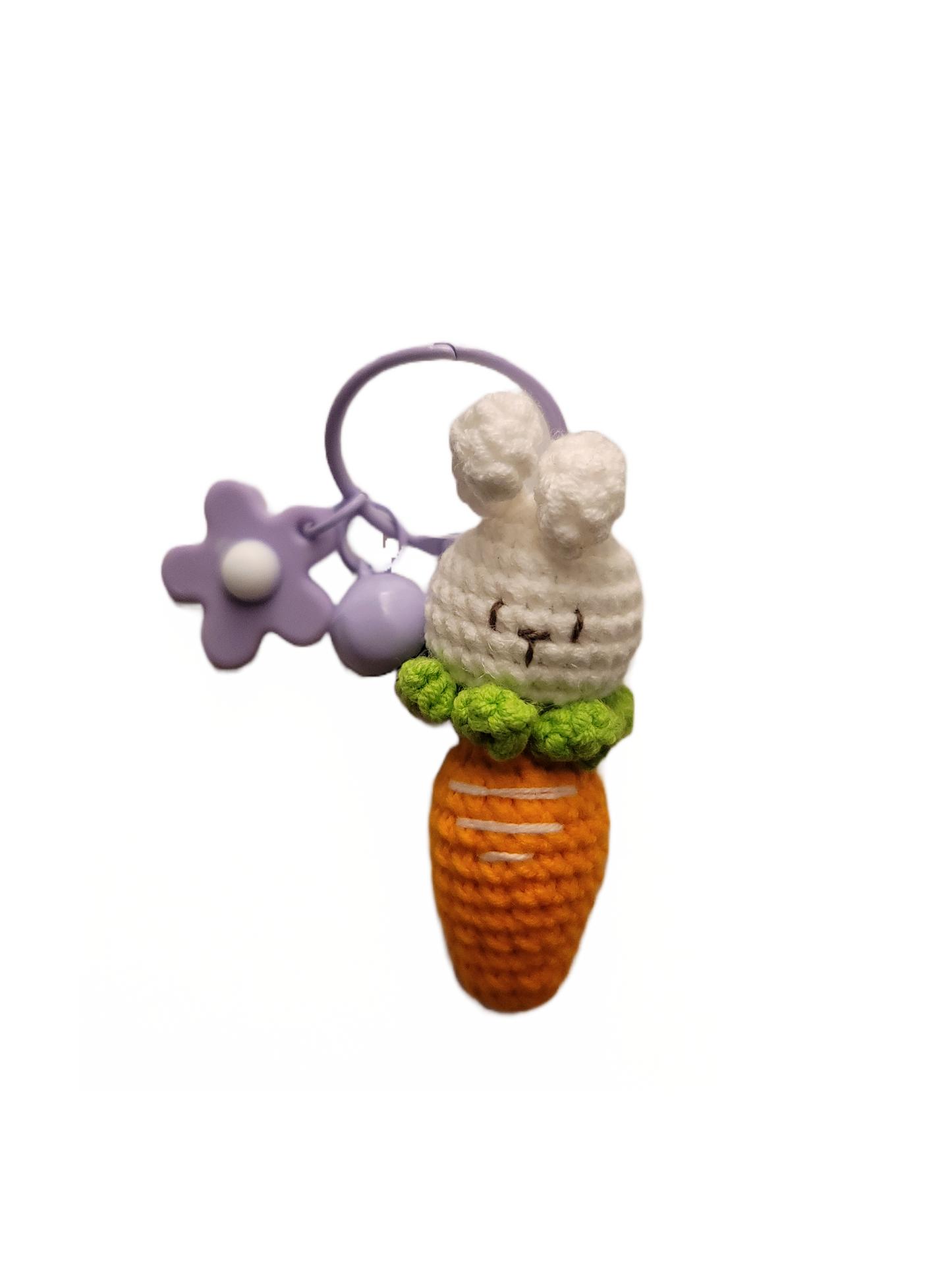 Bunny Carrot Keychain