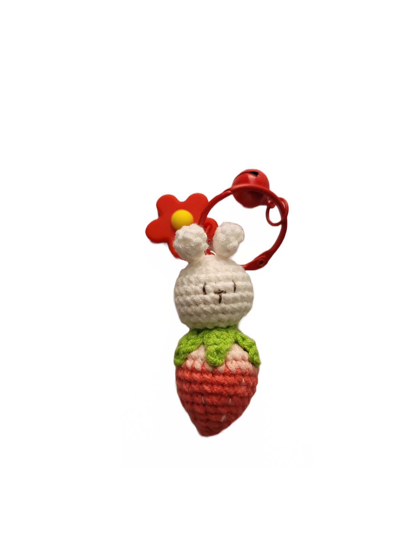 Bunny Carrot Keychain