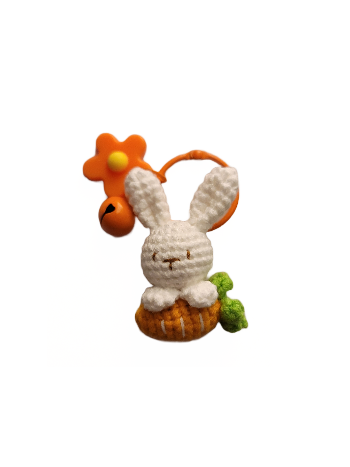 Bunny Carrot Keychain