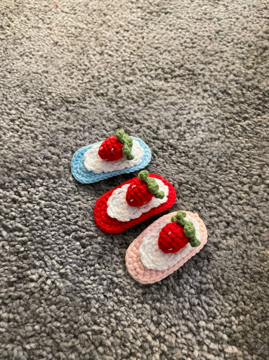 Strawberry Hairclip