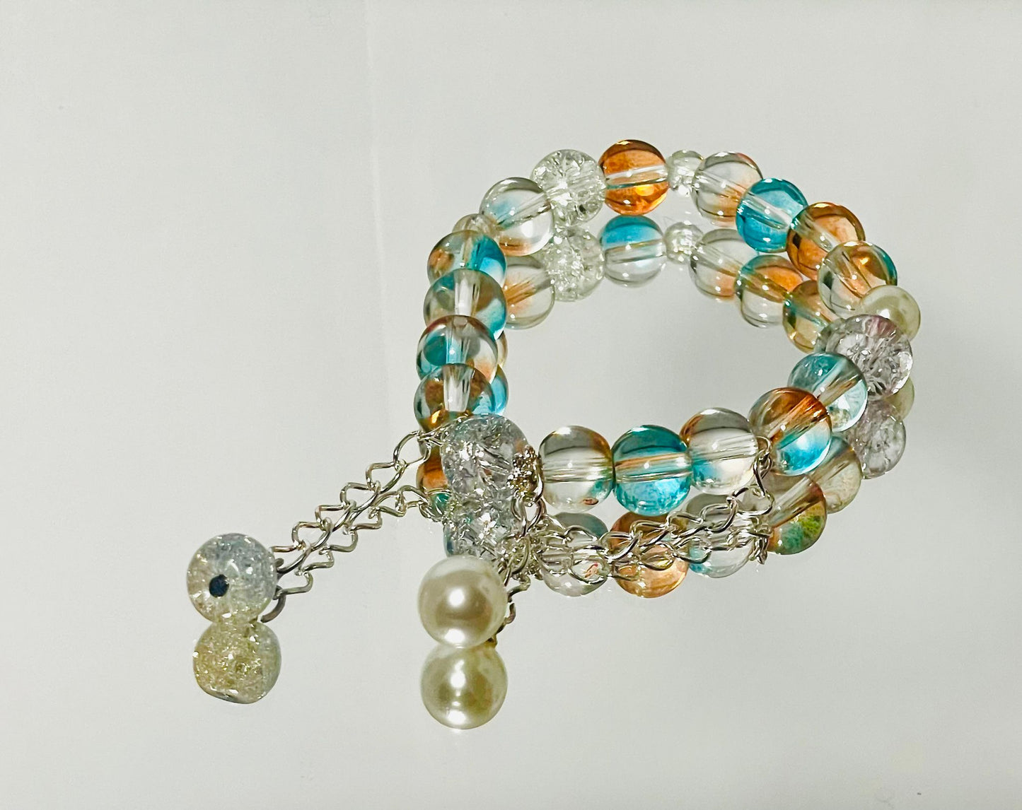 Seaside Beach Bead Bracelet