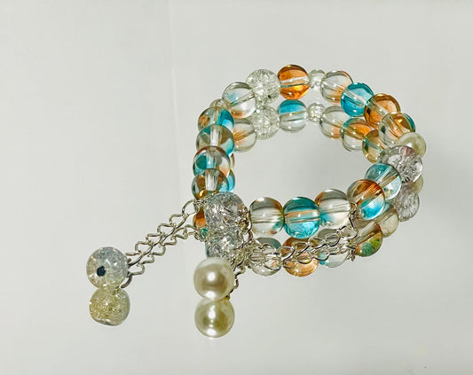 Seaside Beach Bead Bracelet