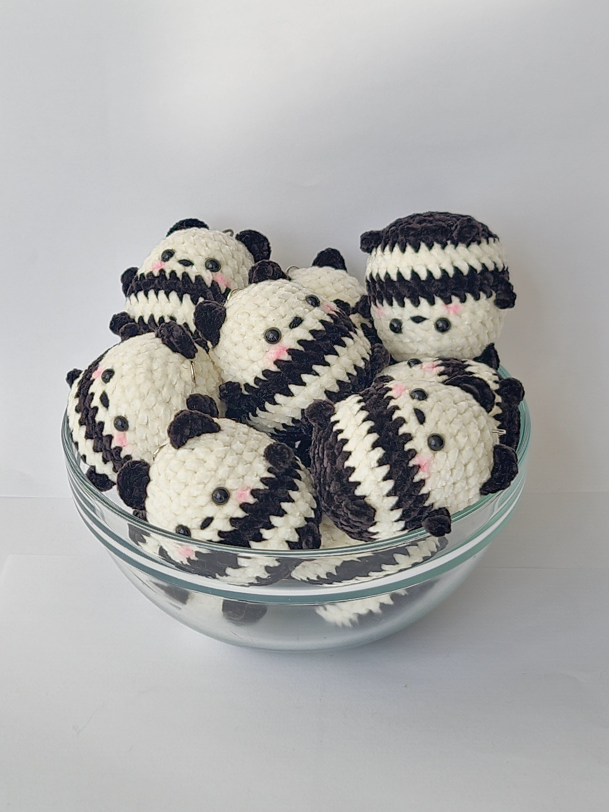 Large crochet animal keychain – Kitty's